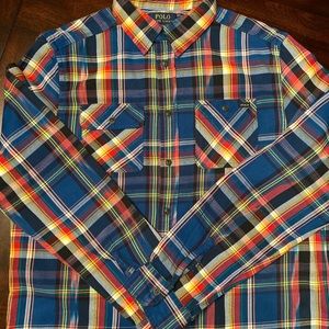 Polo by RL boys size XL button down shirt
